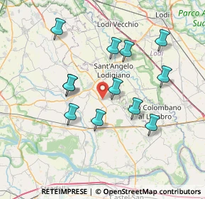 Mappa Via Vittorio Veneto, 27010 Inverno e Monteleone PV, Italia (6.8675)