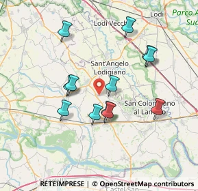 Mappa Via Vittorio Veneto, 27010 Inverno e Monteleone PV, Italia (6.64167)