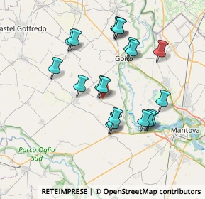 Mappa Via Rita Castagna, 46040 Rodigo MN, Italia (6.91)