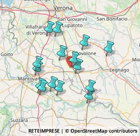 Mappa Via Montalto, 37054 Nogara VR, Italia (13.082)