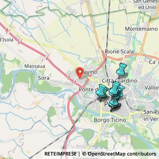 Mappa Via Giuseppe Ferrara, 27100 Pavia PV, Italia (2.09647)