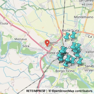 Mappa Via Giuseppe Ferrara, 27100 Pavia PV, Italia (2.24588)