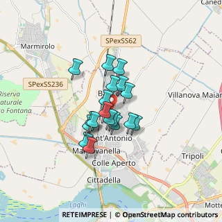 Mappa Via Cesare Pavese, 46047 Porto Mantovano MN, Italia (1.11222)