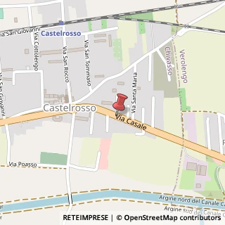 Mappa Via Casale,  53, 10034 Chivasso, Torino (Piemonte)