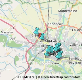 Mappa Via Bassi, 27100 Pavia PV, Italia (1.64917)