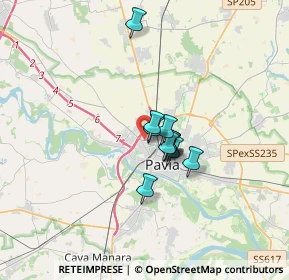 Mappa Via Bassi, 27100 Pavia PV, Italia (1.98455)