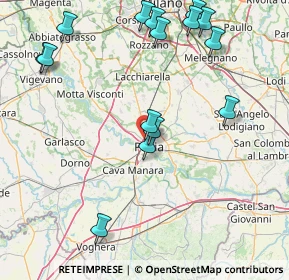 Mappa Via Bassi, 27100 Pavia PV, Italia (19.34133)