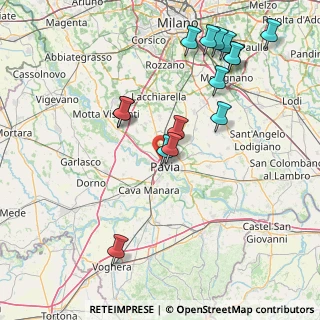 Mappa Via Agostino Bassi, 27100 Pavia PV, Italia (17.46933)