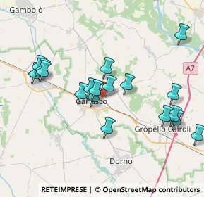 Mappa Via Solferino, 27026 Garlasco PV, Italia (4.226)