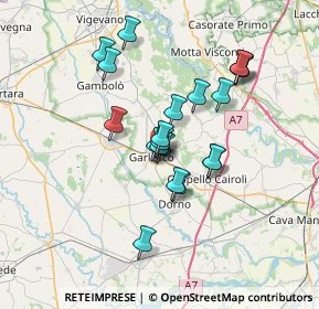 Mappa Via Solferino, 27026 Garlasco PV, Italia (5.7095)