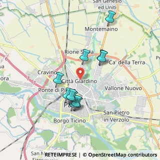 Mappa Via Maestri, 27100 Pavia PV, Italia (1.60364)