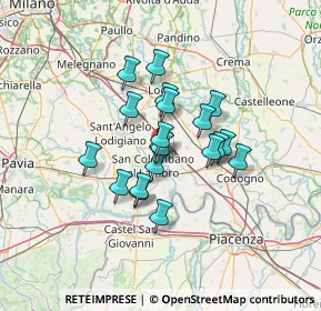 Mappa 26812 Lodi LO, Italia (9.6425)