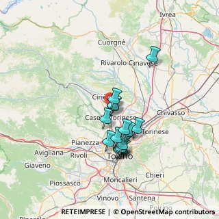 Mappa Strada dell'Aeroporto, 10077 San Maurizio Canavese TO, Italia (11.22067)
