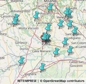 Mappa Raccordo Bereguardo - Pavia, 27100 Pavia PV, Italia (15.1155)