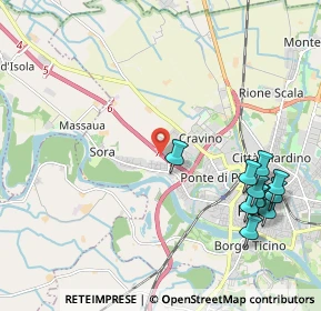 Mappa Raccordo Bereguardo - Pavia, 27100 Pavia PV, Italia (2.51909)