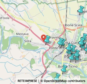 Mappa Raccordo Bereguardo - Pavia, 27100 Pavia PV, Italia (2.96778)