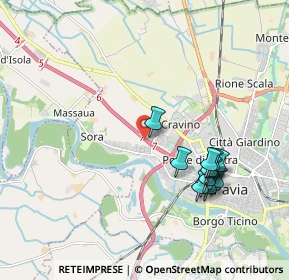 Mappa Raccordo Bereguardo - Pavia, 27100 Pavia PV, Italia (1.915)