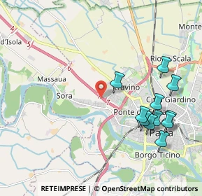 Mappa Raccordo Bereguardo - Pavia, 27100 Pavia PV, Italia (2.26)