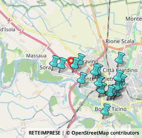 Mappa Raccordo Bereguardo - Pavia, 27100 Pavia PV, Italia (2.012)