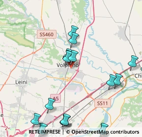 Mappa Via Fiume, 10088 Volpiano TO, Italia (5.401)