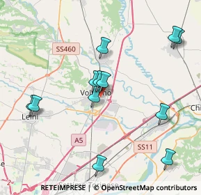 Mappa Via Fiume, 10088 Volpiano TO, Italia (4.075)