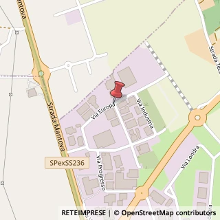 Mappa Via Europa,  9, 46047 Porto Mantovano, Mantova (Lombardia)