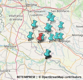 Mappa Via Boschetto, 37054 Nogara VR, Italia (10.463)