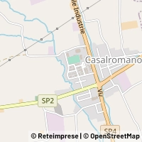 地図 Casalromano