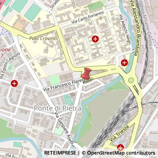 Mappa Via Francesco Orsi, 2, 27100 Pavia, Pavia (Lombardia)