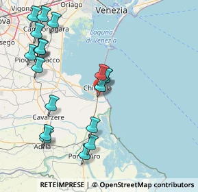 Mappa Via Venturini Padre E., 30015 Chioggia VE, Italia (18.45842)
