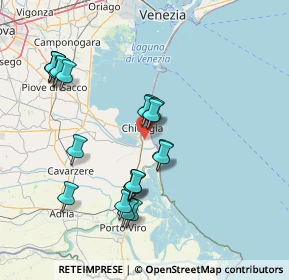 Mappa Via Venturini Padre E., 30015 Chioggia VE, Italia (15.072)