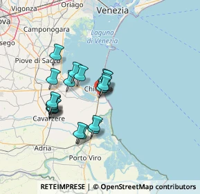 Mappa Via Venturini Padre E., 30015 Chioggia VE, Italia (11.3605)