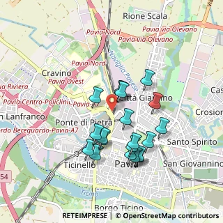 Mappa Rondò dei Longobardi, 27100 Pavia PV, Italia (0.8025)