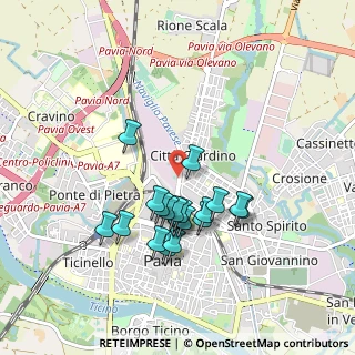 Mappa Via Francesco Rismondo, 27100 Pavia PV, Italia (0.791)