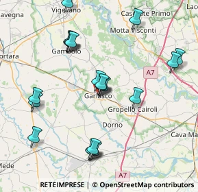 Mappa Largo I Maggio, 27026 Garlasco PV, Italia (8.3275)