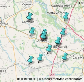 Mappa Largo I Maggio, 27026 Garlasco PV, Italia (5.51125)