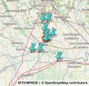 Mappa Via Torretta, 27100 Pavia PV, Italia (7.77364)