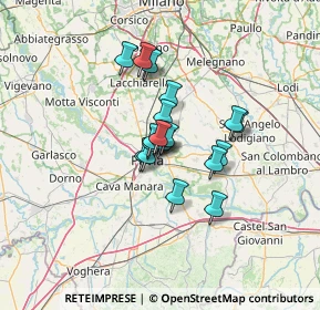Mappa Via Luigi Orione, 27100 Pavia PV, Italia (8.5275)