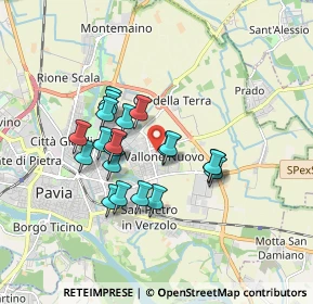 Mappa Via Luigi Orione, 27100 Pavia PV, Italia (1.4085)