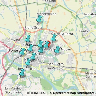 Mappa Via Lucania, 27100 Pavia PV, Italia (1.87308)
