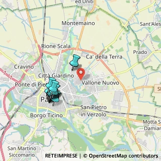 Mappa Via Lucania, 27100 Pavia PV, Italia (1.841)