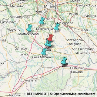 Mappa Via Lucania, 27100 Pavia PV, Italia (11.41818)