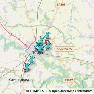 Mappa Via Lucania, 27100 Pavia PV, Italia (2.73)