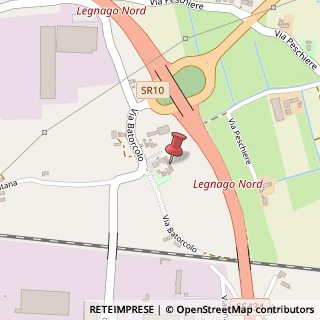 Mappa Via Batorcolo, 67, 37045 Legnago, Verona (Veneto)