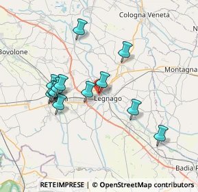 Mappa Via Fante, 37045 Legnago VR, Italia (6.85)