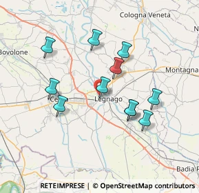 Mappa Via Fante, 37045 Legnago VR, Italia (6.52455)