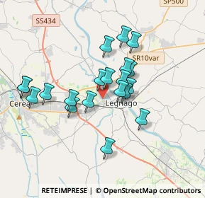 Mappa Via Fante, 37045 Legnago VR, Italia (3.0515)