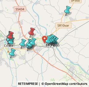 Mappa Via Fante, 37045 Legnago VR, Italia (3.778)