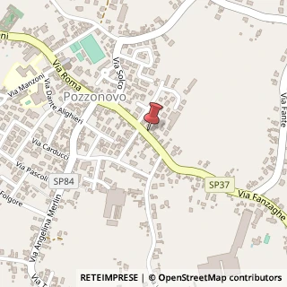Mappa Via Fanzaghe, 17, 35020 Pozzonovo, Padova (Veneto)