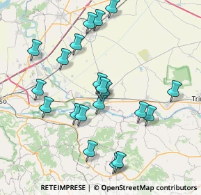 Mappa Via Faldella, 13044 Crescentino VC, Italia (7.8215)